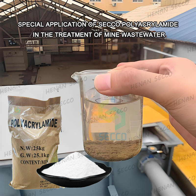 Permohonan Khas Secco Polyacrylamide dalam Rawatan Air Sisa Lombong